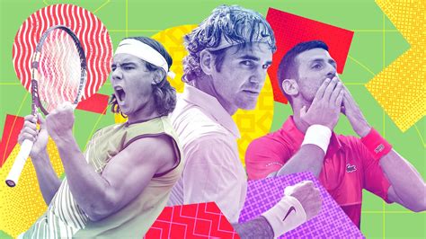 Ranking the top 10 men's tennis players of the 21st century.